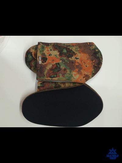 Носки неопреновые 7мм AquaDiscovery "OPEN CELL Duratex Camo" p.44/45