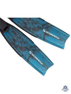 Лопасти Scorpena O, мраморно-синий, пара