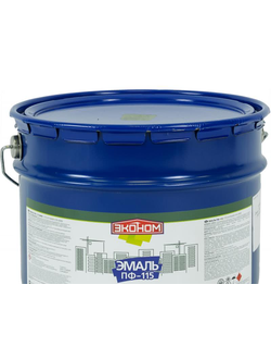 Эмаль ПФ-115 Хаки ГОСТ 6465-76, ведро 25 кг.