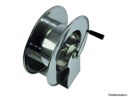 Барабан авто. для рук. дл. 50 м 1/4"  (нерж.) 1/2"г.3/8"ш. 1000 бар