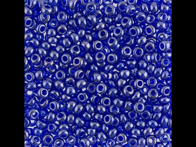 БИСЕР PRECIOSA 10/0 - 50г - 36100 ПРОЗРАЧНЫЙ БЛЕСТЯЩИЙ СИНИЙ