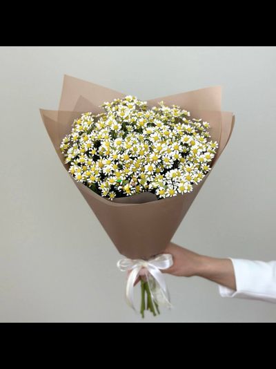 Букет из 9 кустовых ромашек