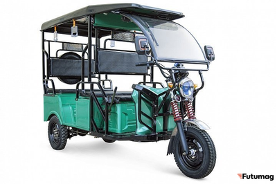 Rutrike Рикша 60V1000W Красный