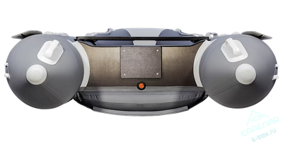 Лодка ПВХ Мастер Лодок Аква НДНД 3600 Графит / Св.Серый