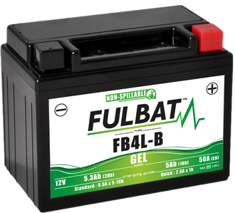 Аккумулятор гелевый FULBAT FB4L-B (YB4L-B)