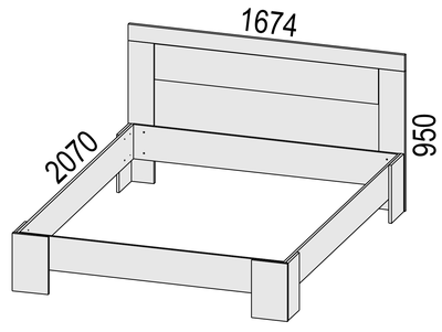 Кровать Николь