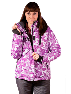 Горнолыжная женская зимняя куртка КАР31, размеры 42,44,46,48,50,52,54