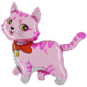 Котенок розовый