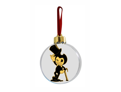 Шар елочный Бенди и Чернильная машина №9