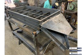 Сборка вибросита 350 кгч