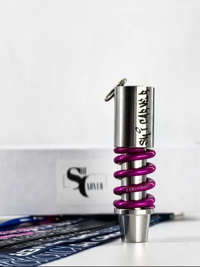 МУНДШТУК SPRING 2.0 CANDY VIOLET С ЛЕНТОЙ