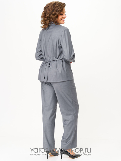 Костюм 2-х предметный, состоящий из жакета и брюк