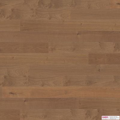 Декор паркетной доски Haro Дуб Дымчатый (Янтарный) Маркант Браш 4V 1-пол, масло 528678 фронт