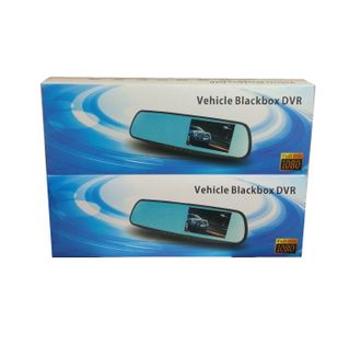 Зеркало-видеорегистратор Vehicle Blackbox DVR с камерой заднего вида оптом