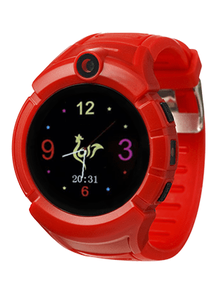 Детские часы Smart Baby Watch с GPS Q360 I8 - красные