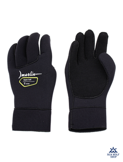 Перчатки неопреновые 5мм Marlin OPEN CELL Sheico р.XL