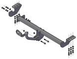 Фаркоп на Санг Енг Актион II (Actyon New) 2WD, 4WD 2010-...