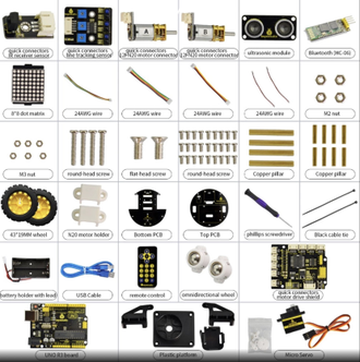 Smart Little Turtle Robot v2.0 (keyestudio)