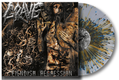 GRAVE - Fiendish Regression LP Splatter