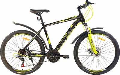 PIONEER IMPULSE 27,5&#039;&#039; Чёрный (21 скорость, Shimano, дисковые тормоза)