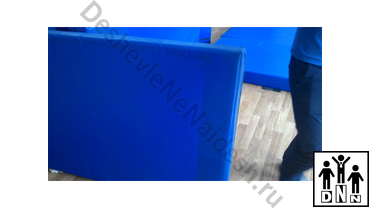 Мягкая защита (маты протекторы) на стены