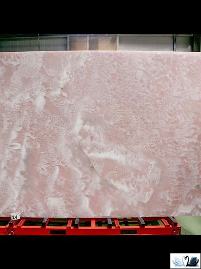 Керамогранит Creto Opera Onyx Rosso 80 х 160 см розовый