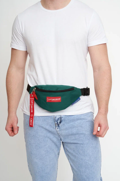 Сумка на пояс Optimum Mini RL, зеленая