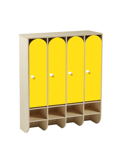 ШКАФ ДЕТСКИЙ ШНД-48 (ЛДСП) 4 ЯЧЕЙКИ