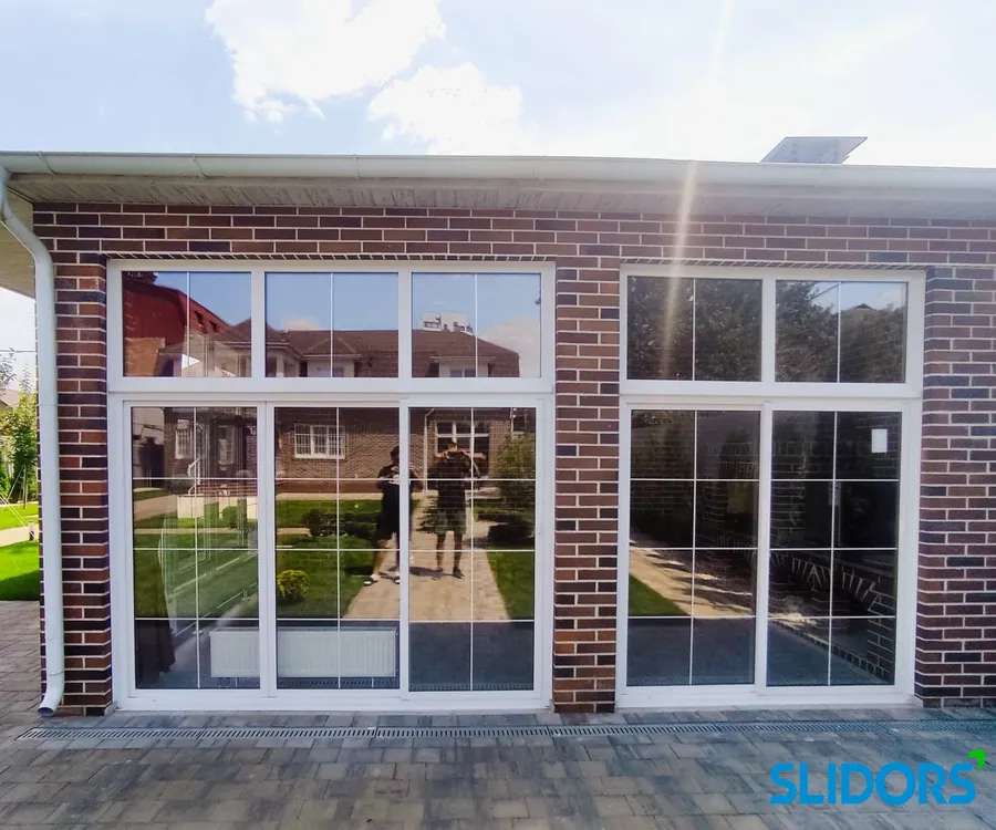 усиленная система слайдорс для остекления веранды