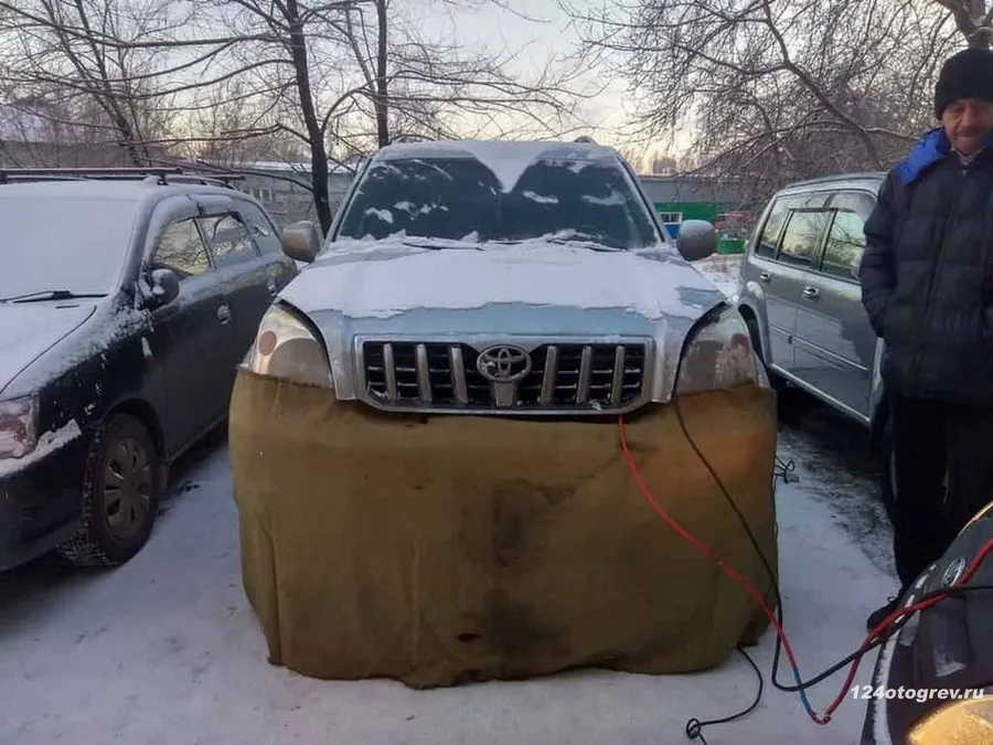 Отогрев Toyota Land Cruiser Prado