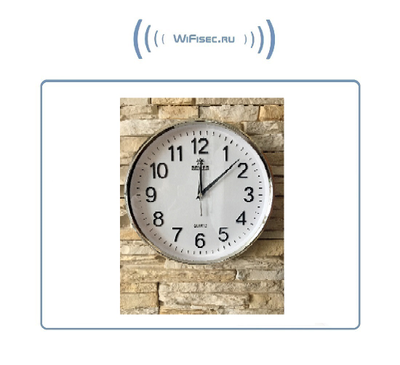 IP видеоняня WiFi (Настенные часы, круглые) с аккумулятором и с DVR, HD (Pro iCam)