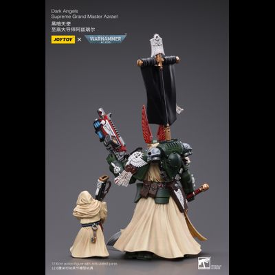 Верховный великий магистр Темных Ангелов Азраил (Warhammer 40k) - КОЛЛЕКЦИОННАЯ ФИГУРКА 1/18 Dark Angels Supreme Grand Master Azrael (JT7899) - JOYTOY