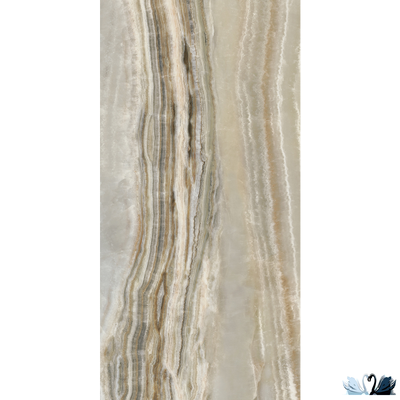 Керамогранит Kerama Marazzi Ониче 119,5х238,5 см зелёный светлый лаппатированный