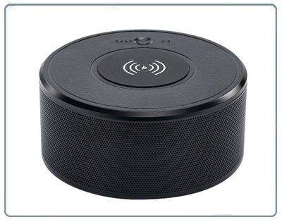 IP видеоняня WiFi (беспроводная зарядка, моно колонка Bluetooth) с аккумулятором с DVR, Full HD 2 Mp (HDSmartIPC)