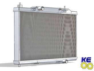 208-03-71110 радиатор охлаждения двигателя Komatsu PC400-7