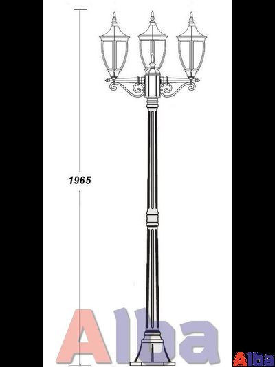 Coventry 91508B Парковый светильник