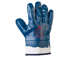 Краги для тяжелой работы с полным нитриловым покрытием JETA SAFETY JN069