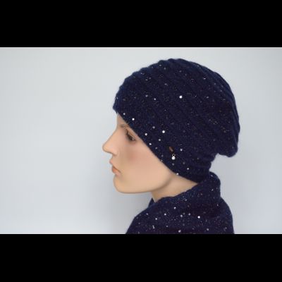 Vizio Италия 8067 B берет синий цвет фото