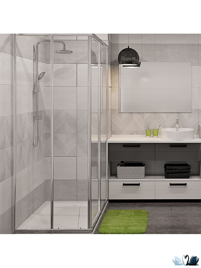 Плитка настенная Belani Скарлетт светло-серый 30 х 60 см Береза керамика