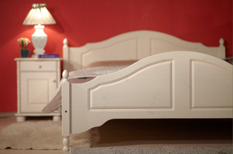 Кровать КАЯ 2 Модерн из массива сосны 160 х 190/200 см