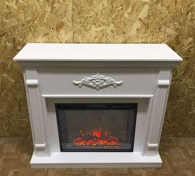 камин Брукс WT с очагом Sparta 25.5 LED