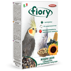 Fiory (Фиори) Parrocchetti Australian корм для средних попугаев, 800 г