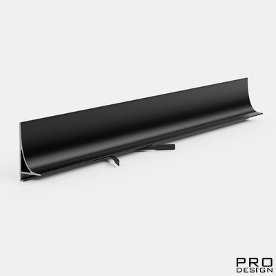 Плинтус Pro Design Corner L 584 Черный