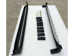 Пороги OEM на Kia Sportage IV (QL) (2016)