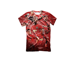 Футболка 3D с полной запечаткой Манчестер Юнайтед, Manchester United FC №3