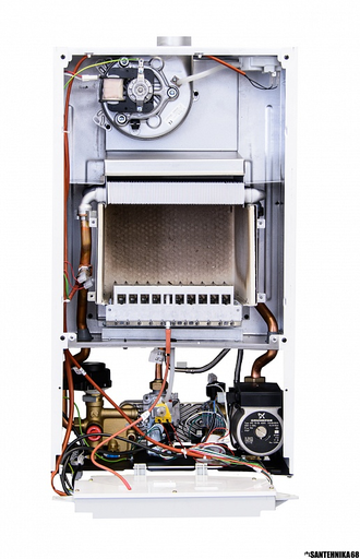 Настенный двухконтурный газовый котел BAXI ECO Nova 24F Бакси .