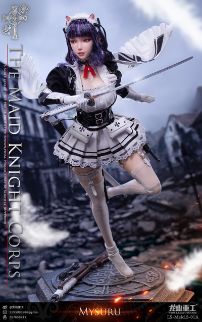 ПРЕДЗАКАЗ - Боевая горничная-снайпер - Коллекционная фигурка 1/6 Maid Knight Corps Sniper MYSURU (LS-Meid.S-01A) - Longshan ?ЦЕНА: 19500 РУБ.?