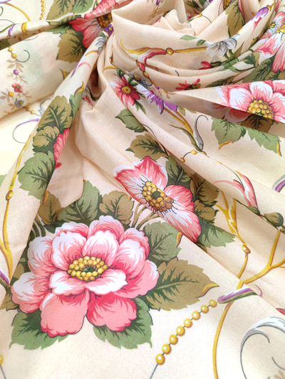 Павловопосадский платок Озеро света 1715-2