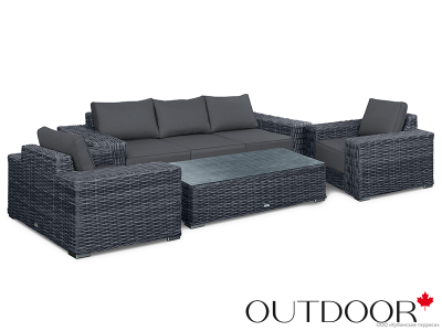 Комплект мебели OUTDOOR Мадейра Графит