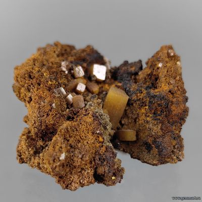 Вульфенит, лимоните. Мексика. 40*35*22мм